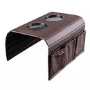 Suporte com Porta-Copos e Porta-Controle